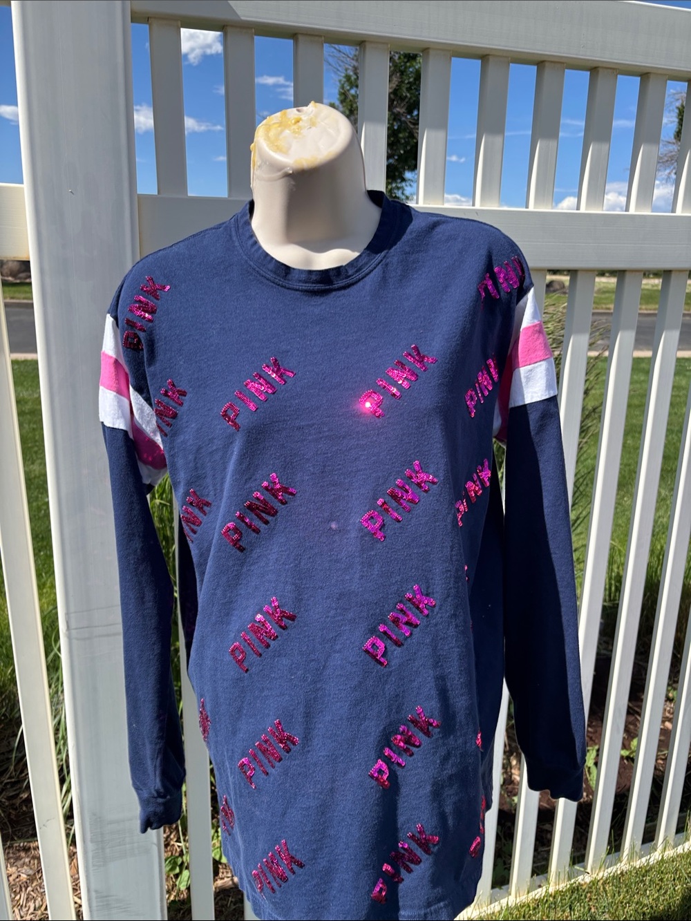 Victoria’s Secret PINK Size XS, Sequin Shirt